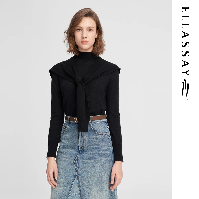 【粉丝专享】歌力思秋季休闲两件套针织衫女EWW343M00600