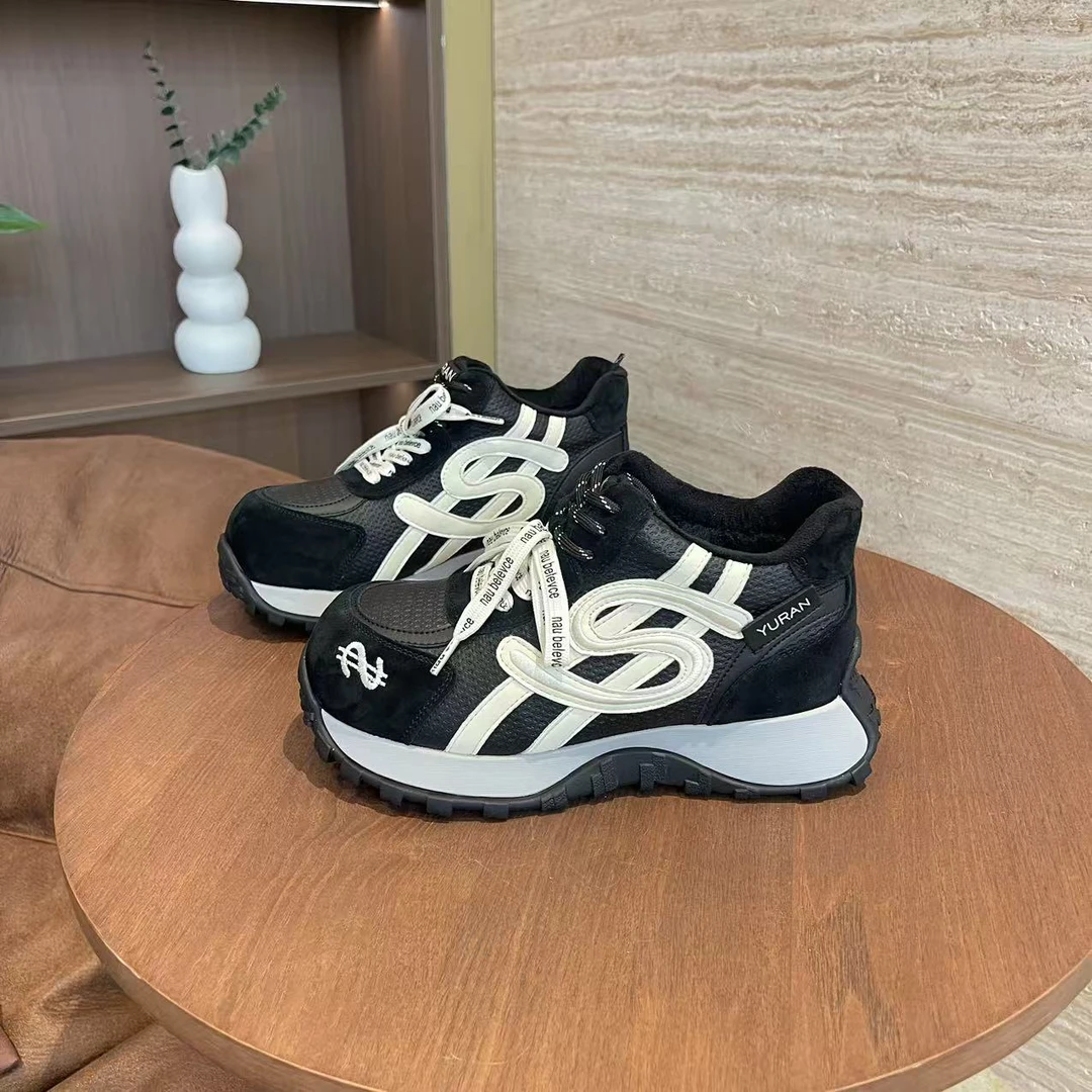 【与然良品】915-5新款气质百搭潮流女士{大棉}休闲鞋