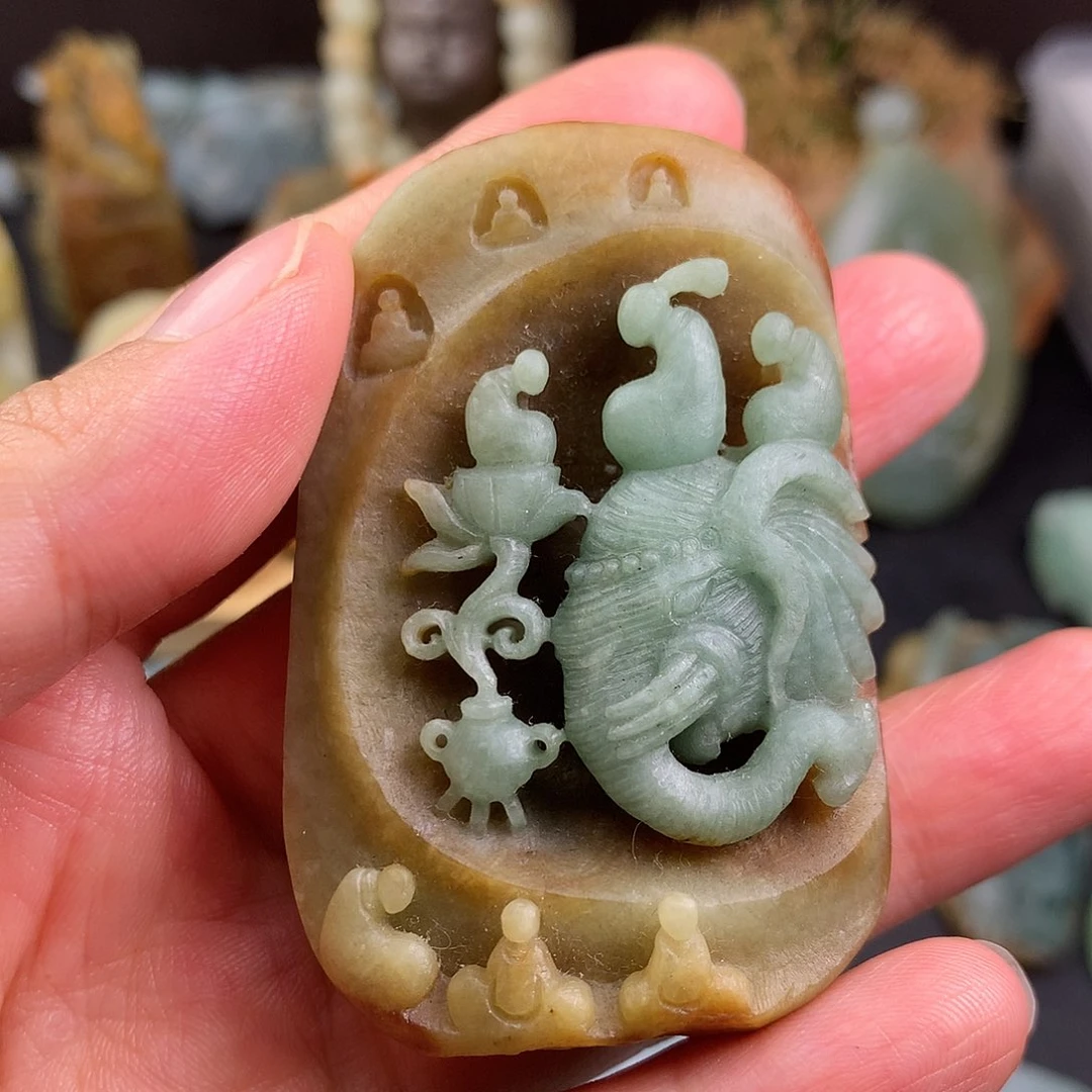 定制翡翠未镶嵌翡翠