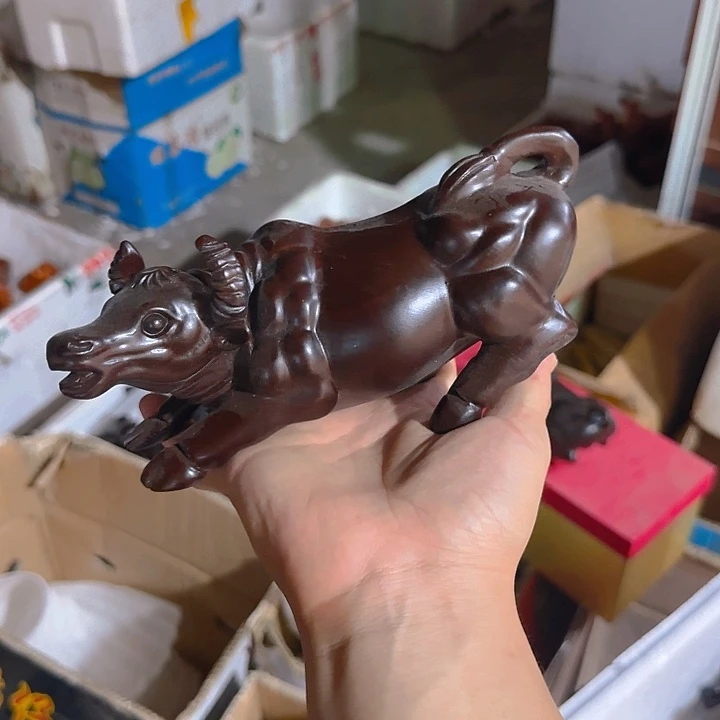 木黑檀木20华尔街牛一只