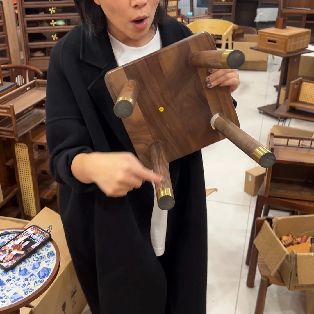 北美黑胡桃yyds小木凳