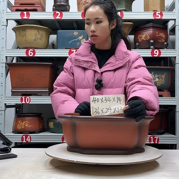 花盆紫砂紫砂花盆