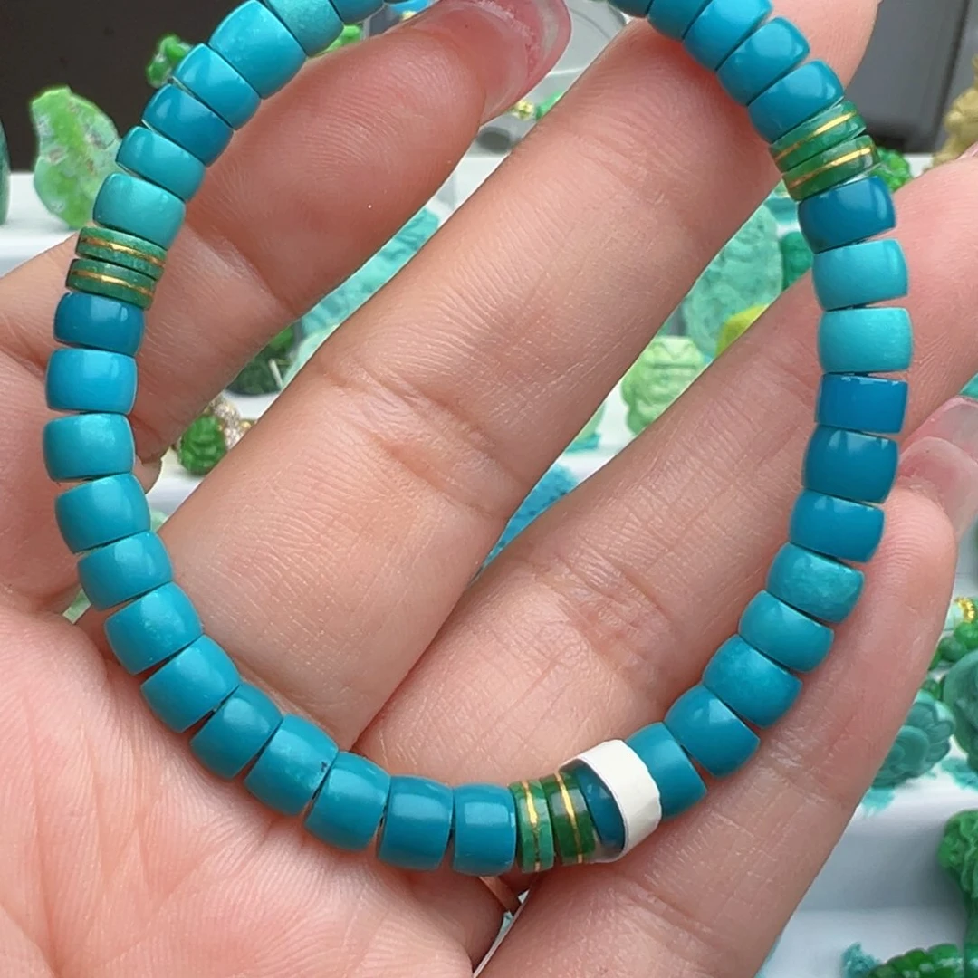 绿松石未镶嵌绿松石主播万丽