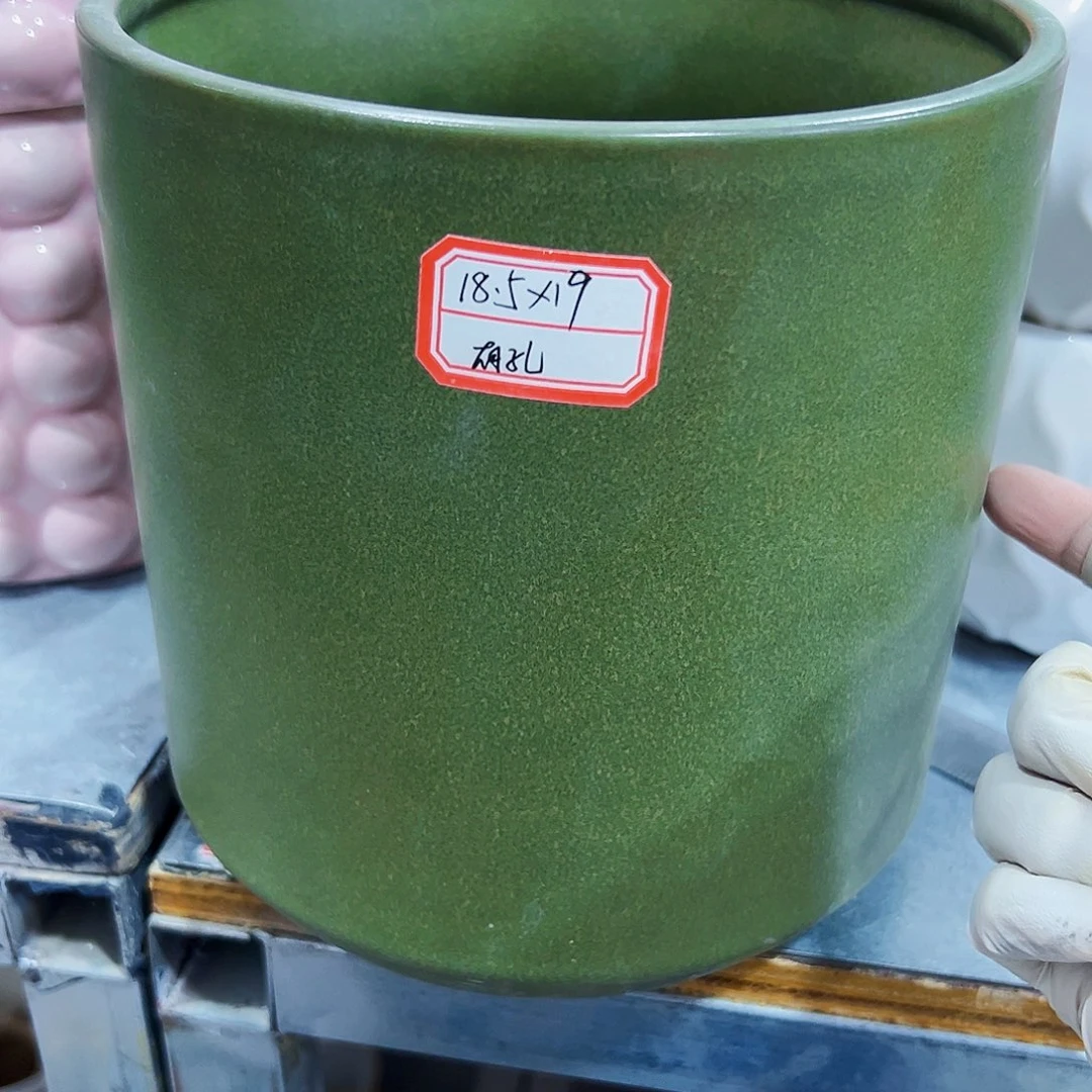 有孔，外贸尾单陶瓷花盆凑单10米包邮