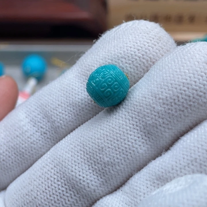 绿松石未镶嵌珠宝奇石9.7