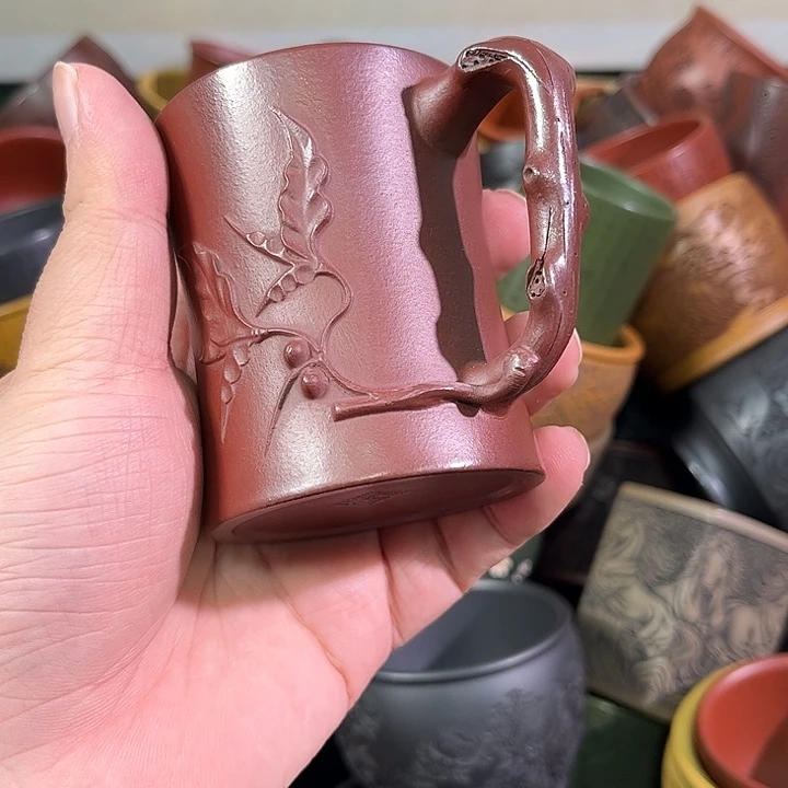 茶杯紫砂全手工紫砂主人杯