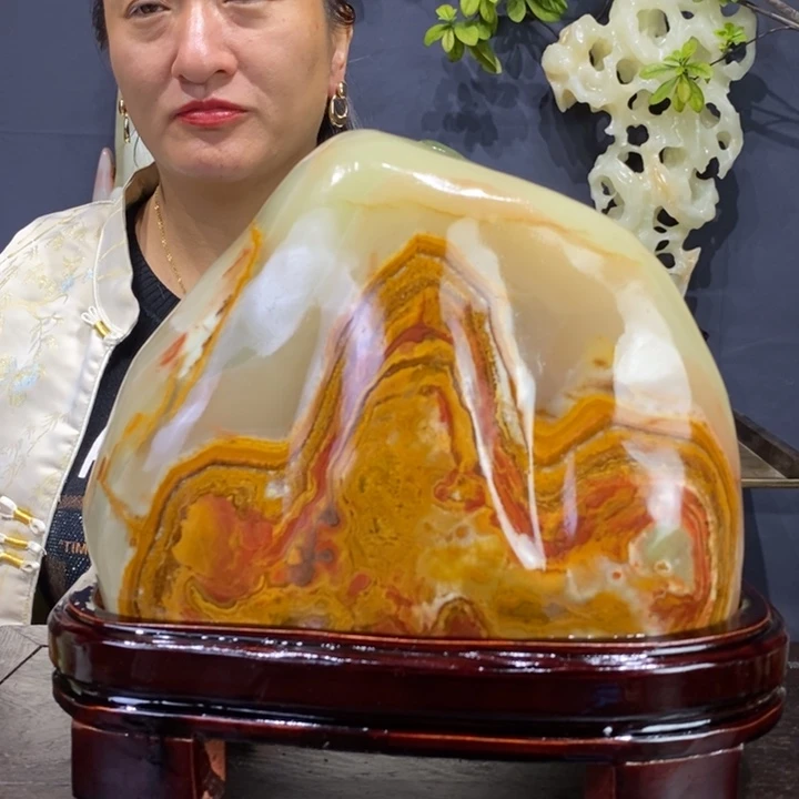 石材精品古青石摆件