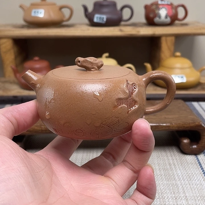 茶壶紫砂原矿手工紫砂壶
