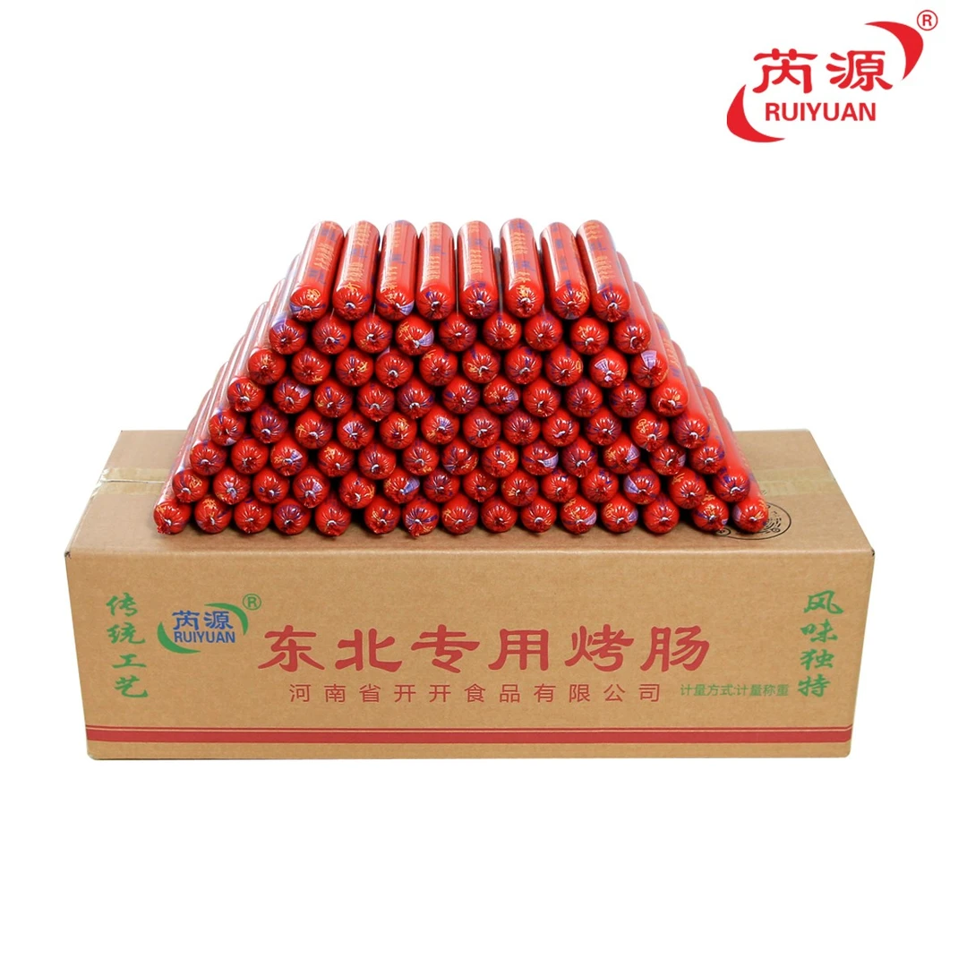 芮源淀粉肠商用摆摊小吃油炸大烤肠黄金脆皮肠铁板烧烤肠