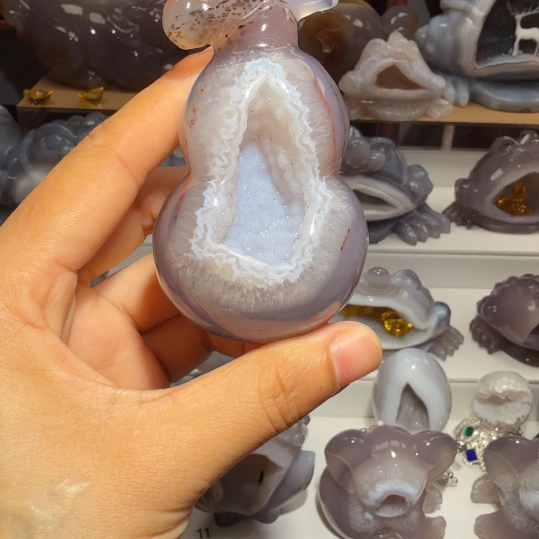 玛瑙/玉髓未镶嵌摆件