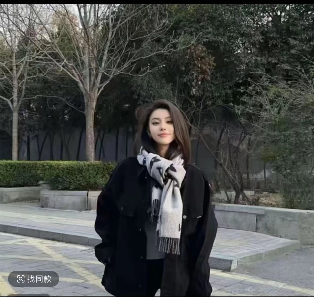 外贸订单原单~双面山羊绒秋冬款{芯片款}礼盒装
