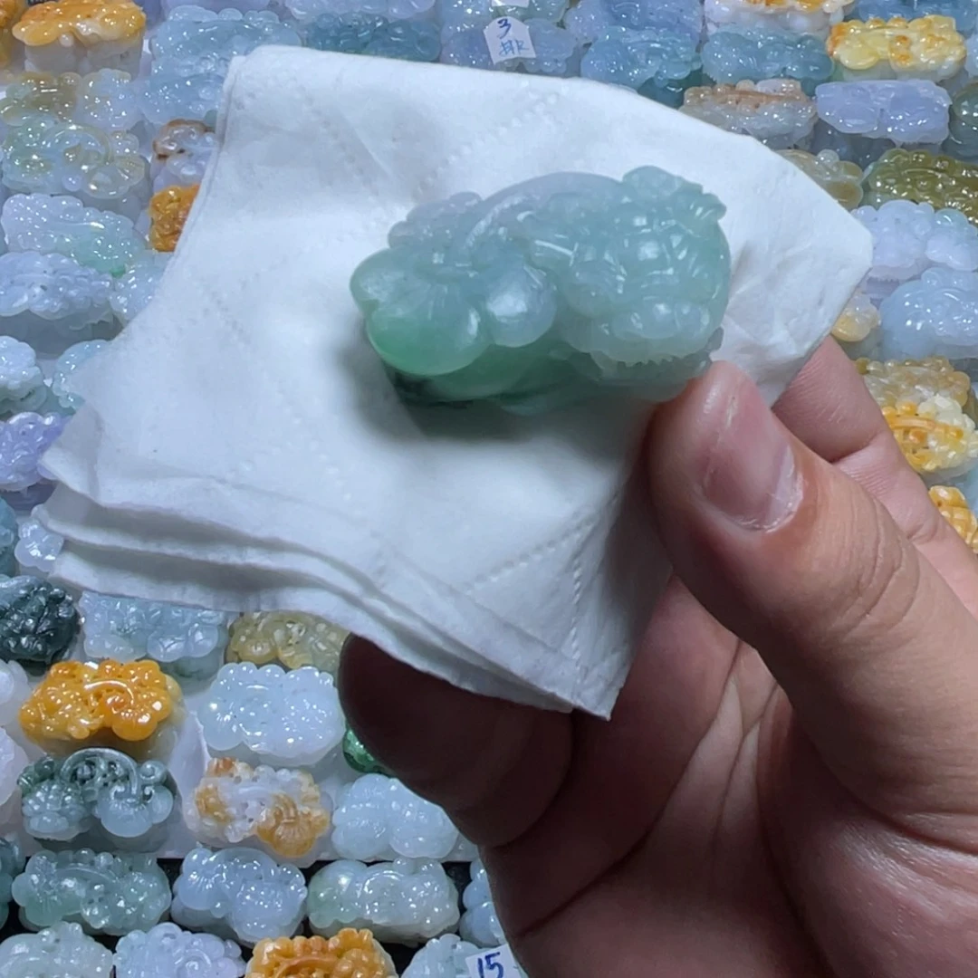 定制翡翠未镶嵌天然