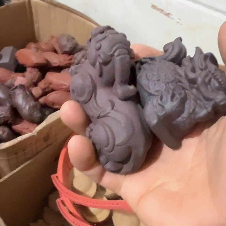 紫砂茶宠雕塑瑕疵茶宠