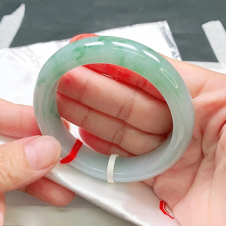 翡翠未镶嵌手镯手镯55