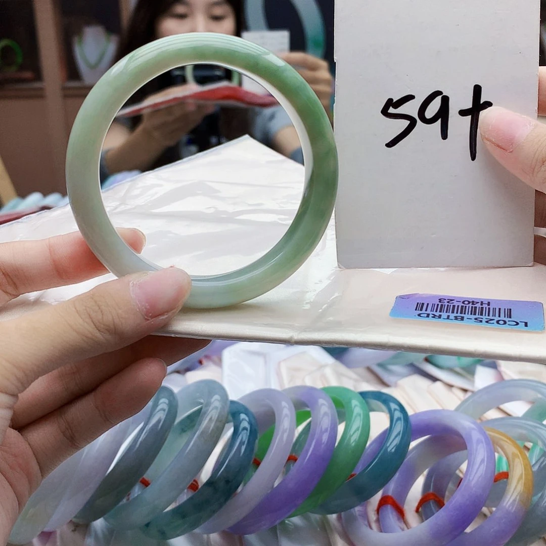 未镶嵌手镯翡翠g h