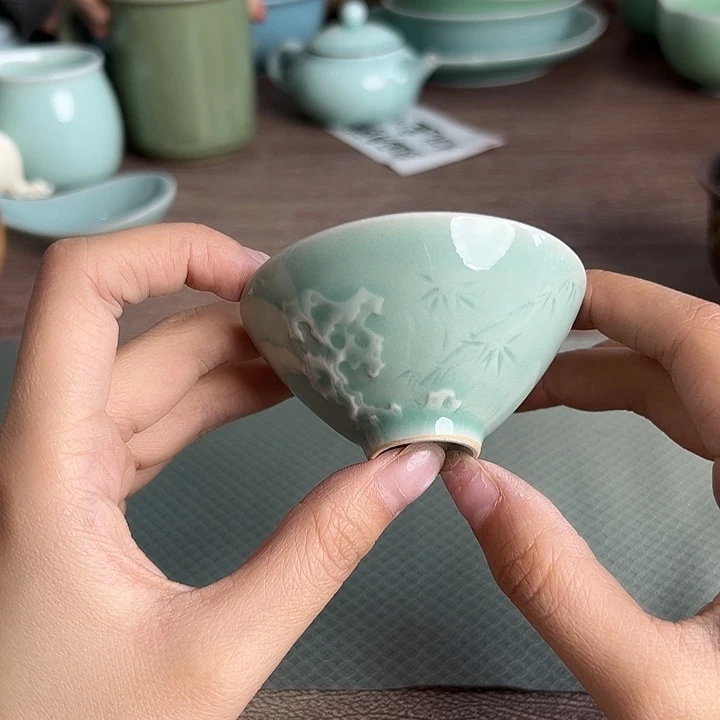 小米茶器龙泉青瓷