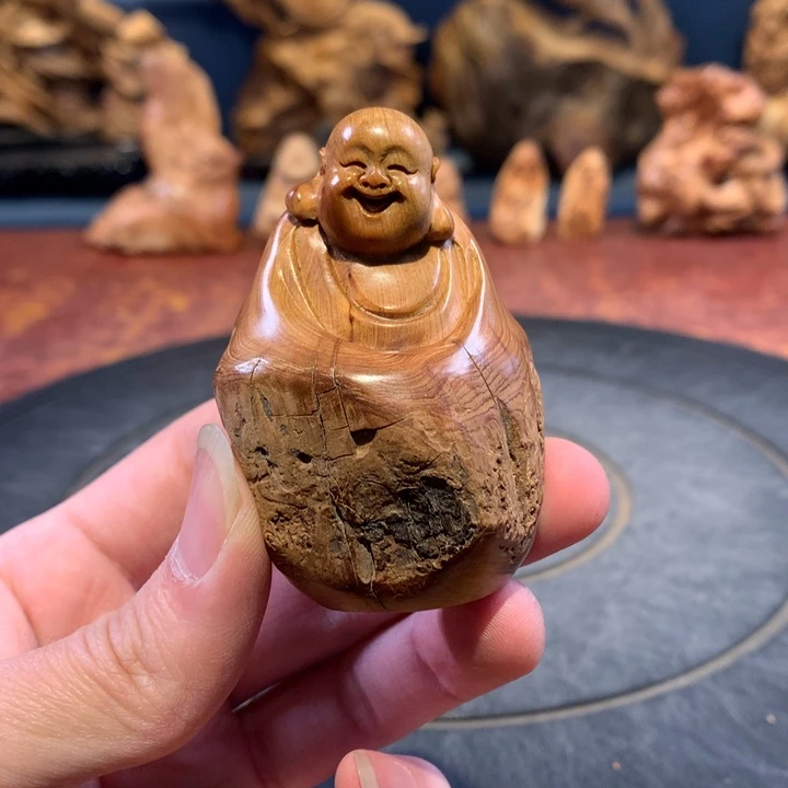 柏木（崖柏）根雕摆件