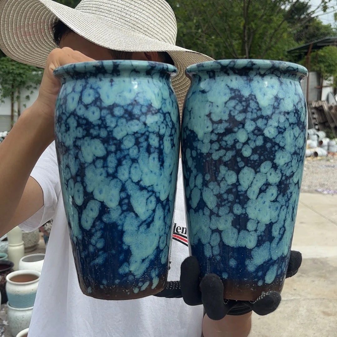 蓝两个口径13高度23