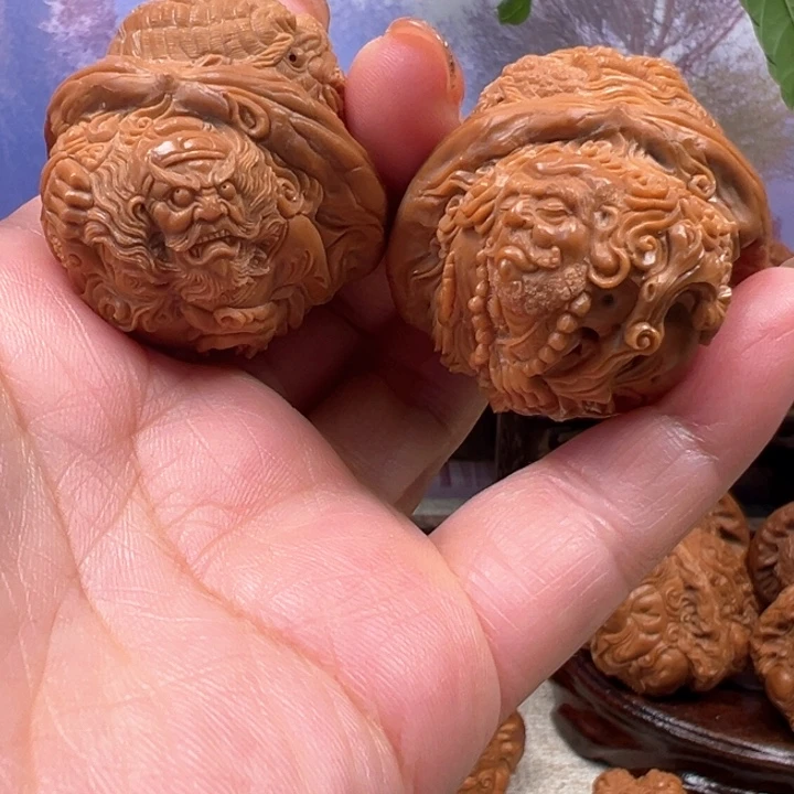 磨***盘核桃手串/手链元宝佛道双修