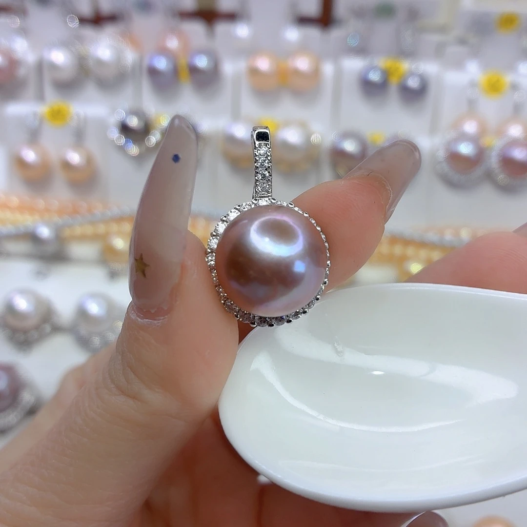 合金颈饰淡水珍珠