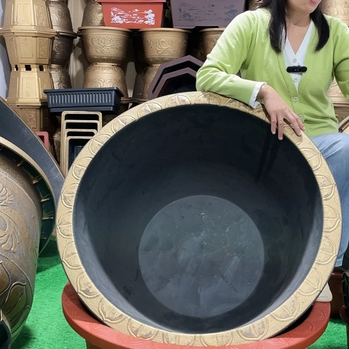 洞***杨圆盆古铜一米五个