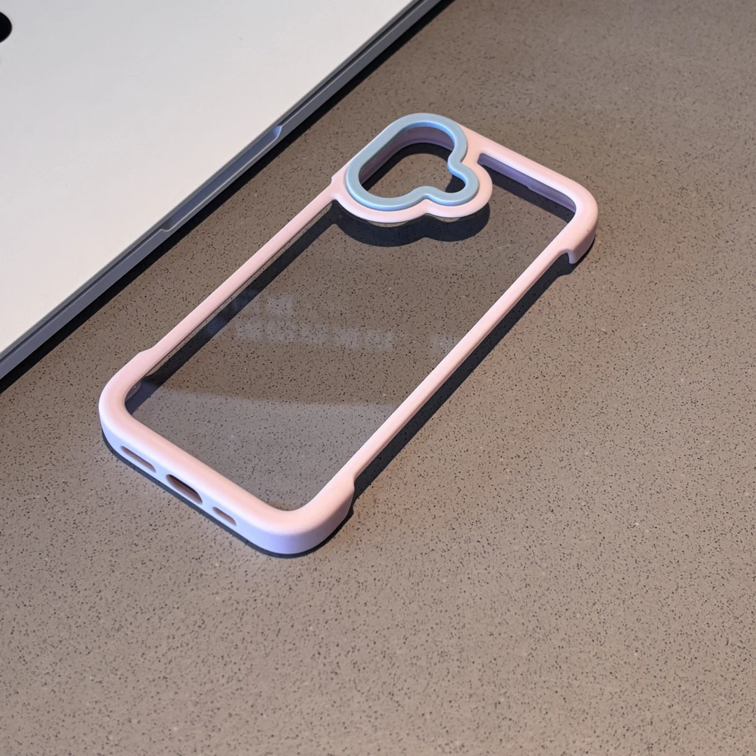 ZMGX新款亚克力无边框适用苹果16promax手机壳14高级感15华为小米