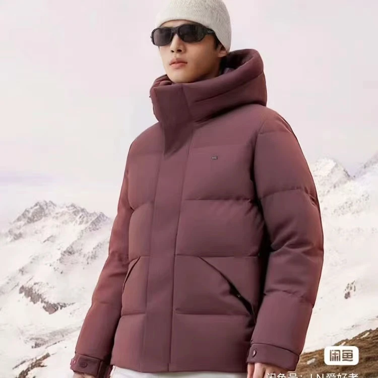 LNGLNG新款西伯利亚鹅绒服防寒保暖连帽羽绒外套 SMCD020-3 CD020