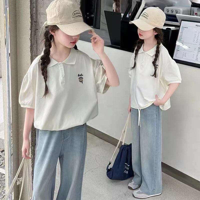 女童POLO衫T恤120