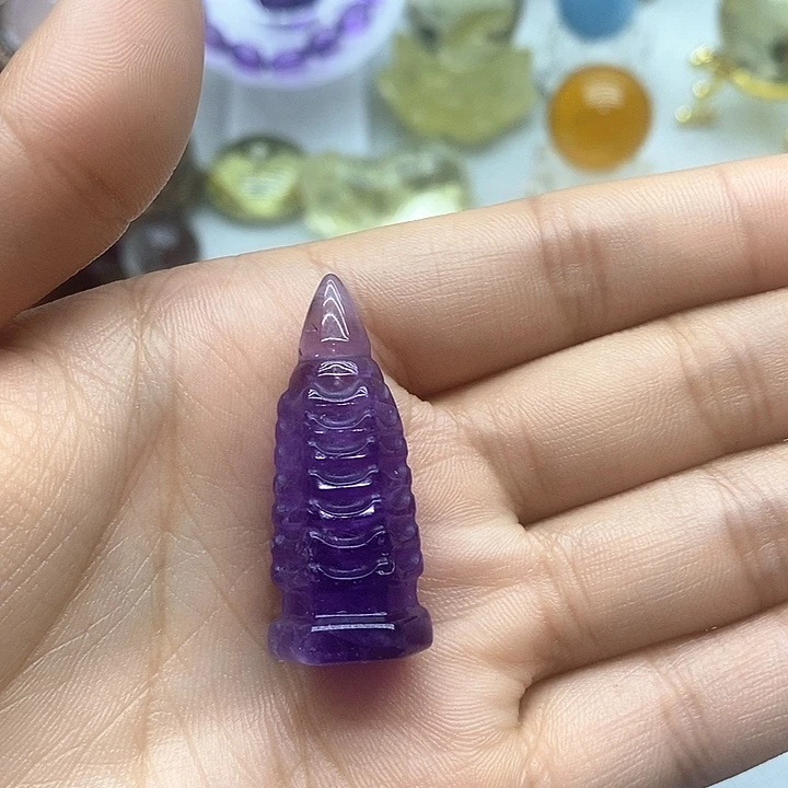 水晶摆件未镶嵌胡*摆件