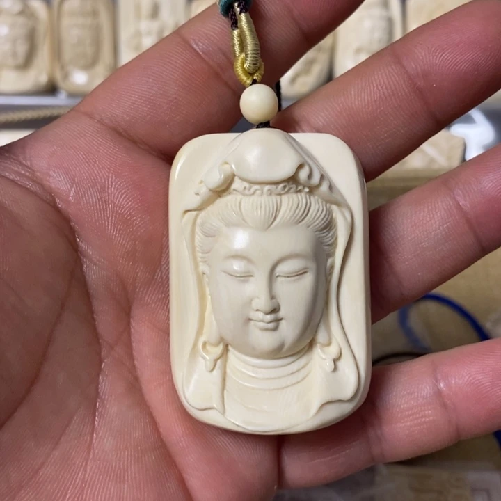 天然猛犸牙雕刻品