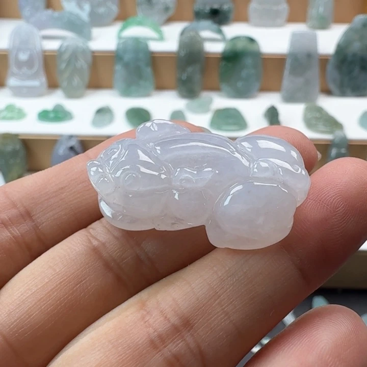 翡翠未镶嵌项链翡翠