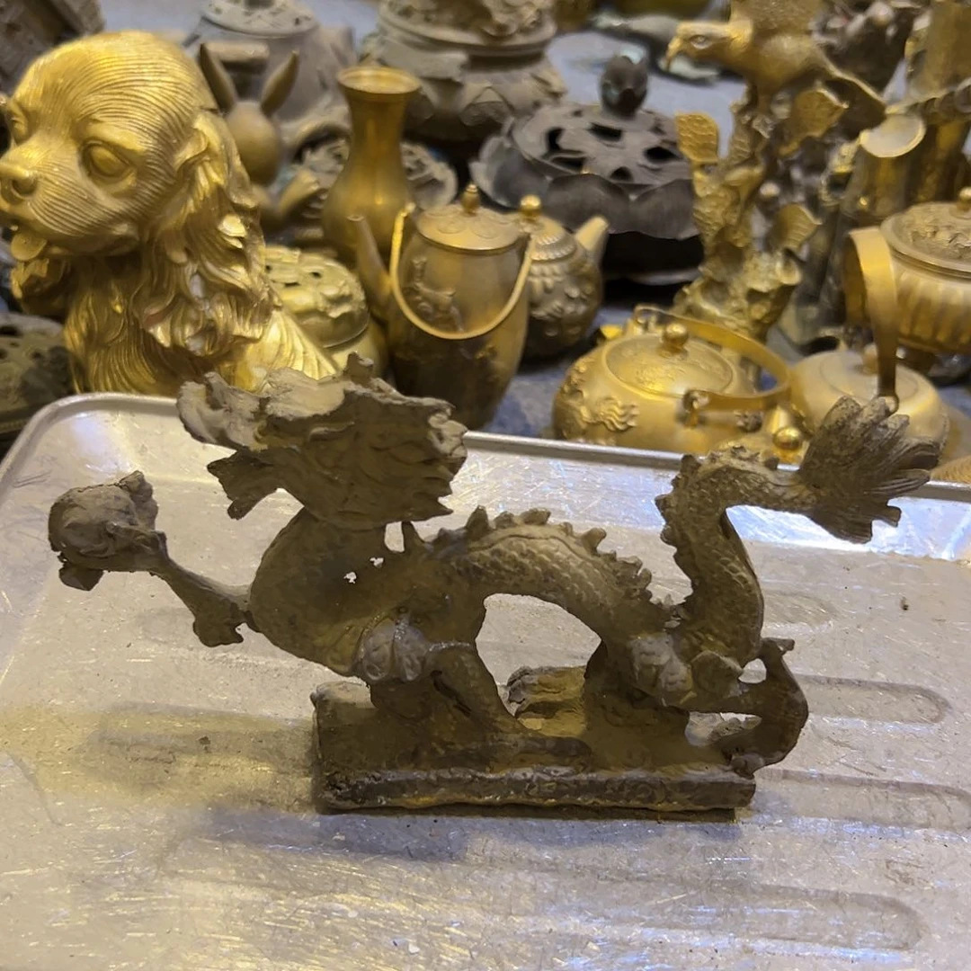 黄铜摆件，文房摆件工艺品