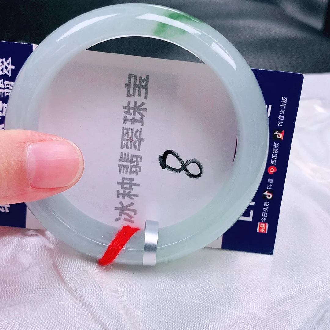 翡翠未镶嵌手镯缅甸天然a货翡翠手镯