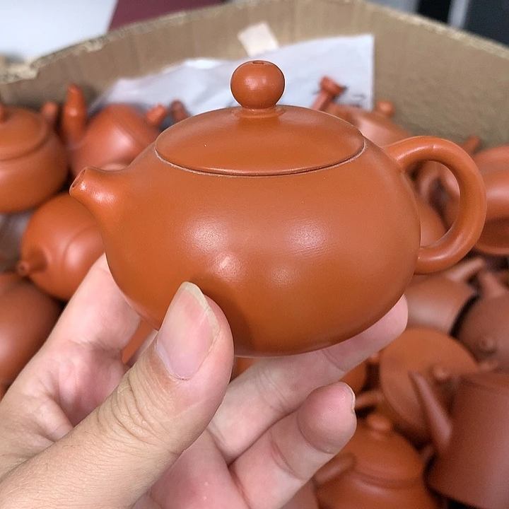原矿朱泥茶壶茶具家用120