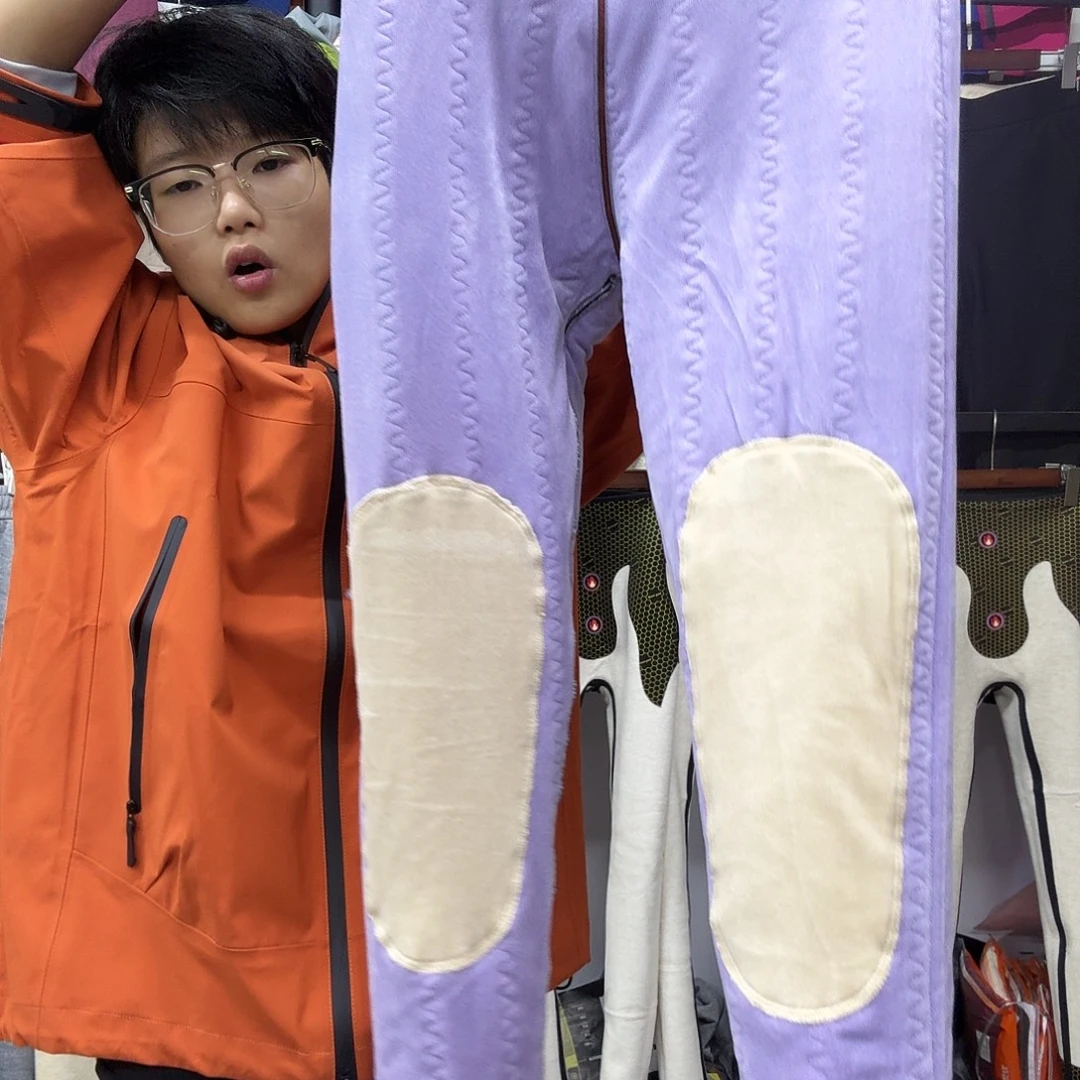 外穿棉裤！！！！！！！！申家大小姐去拍