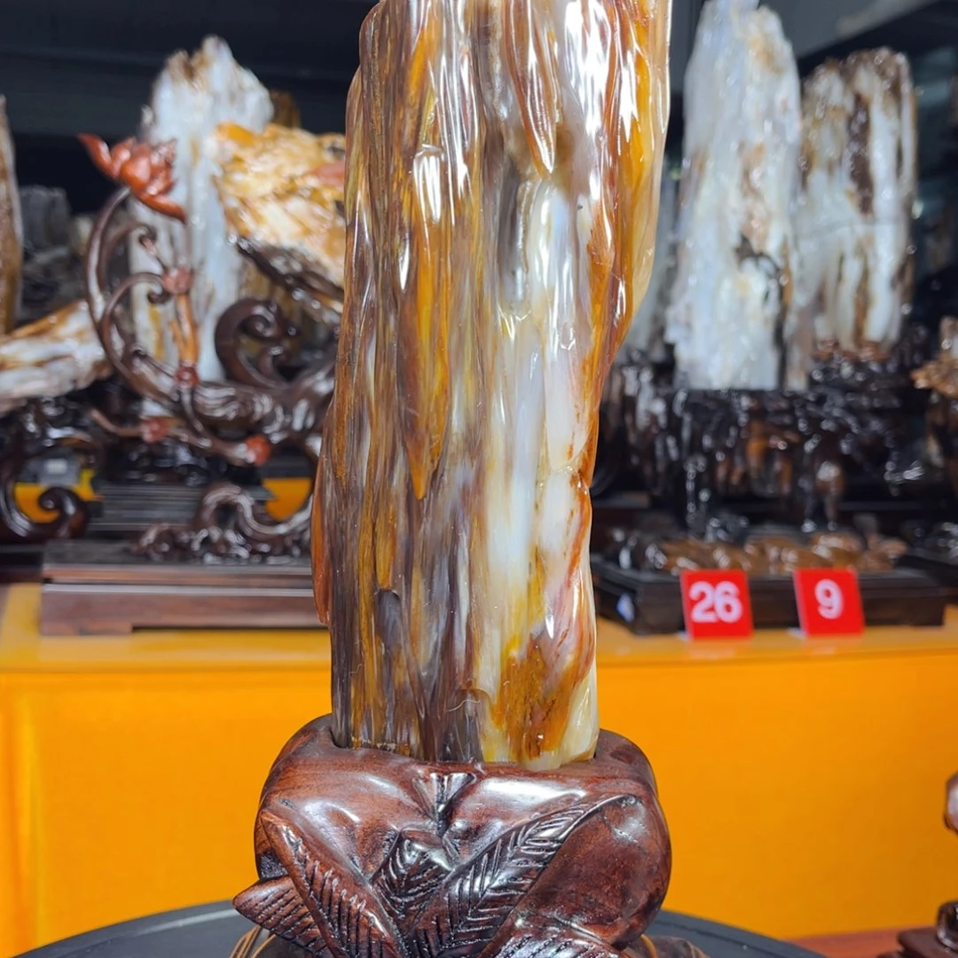 硅化玉未镶嵌珠宝奇石