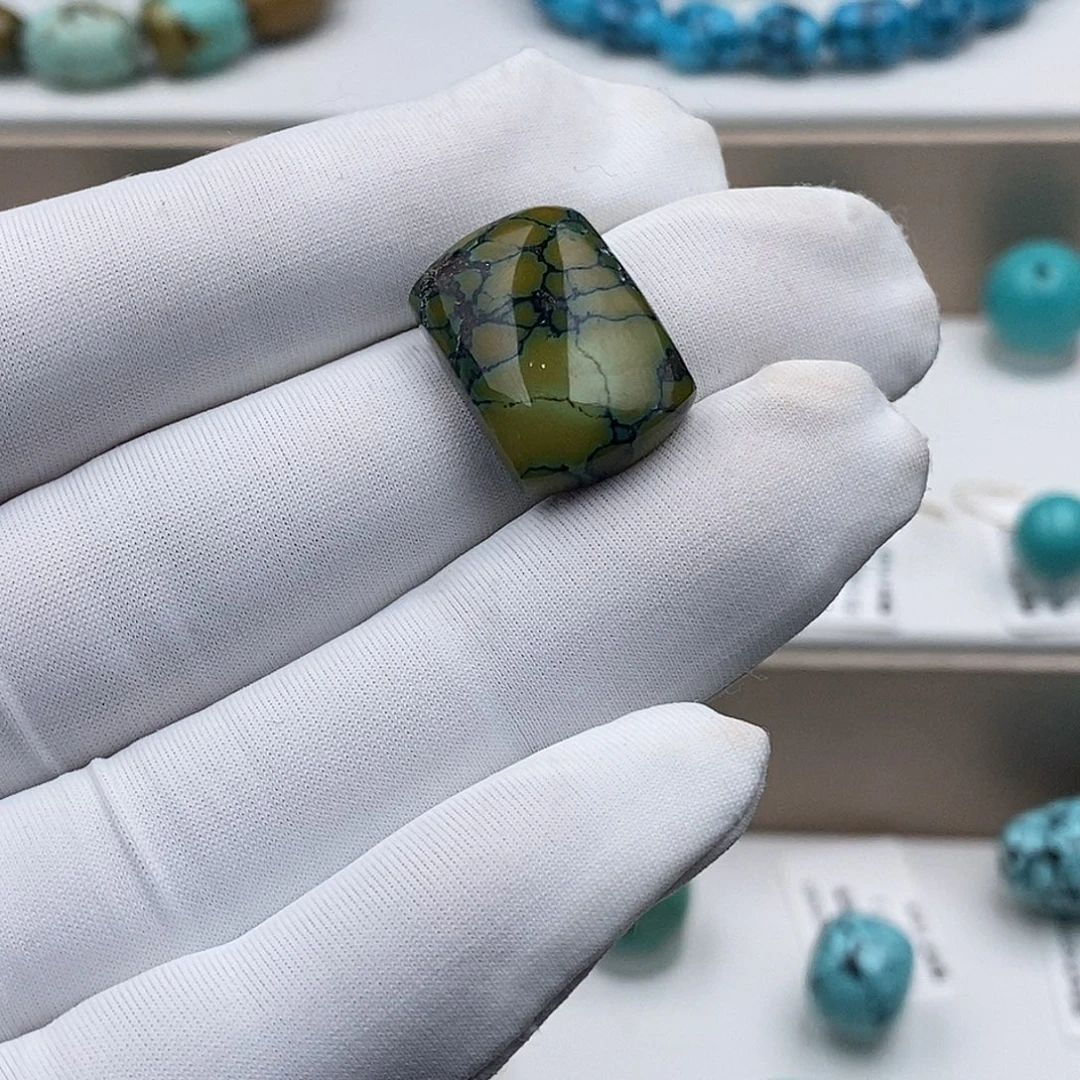 绿松石未镶嵌无事牌