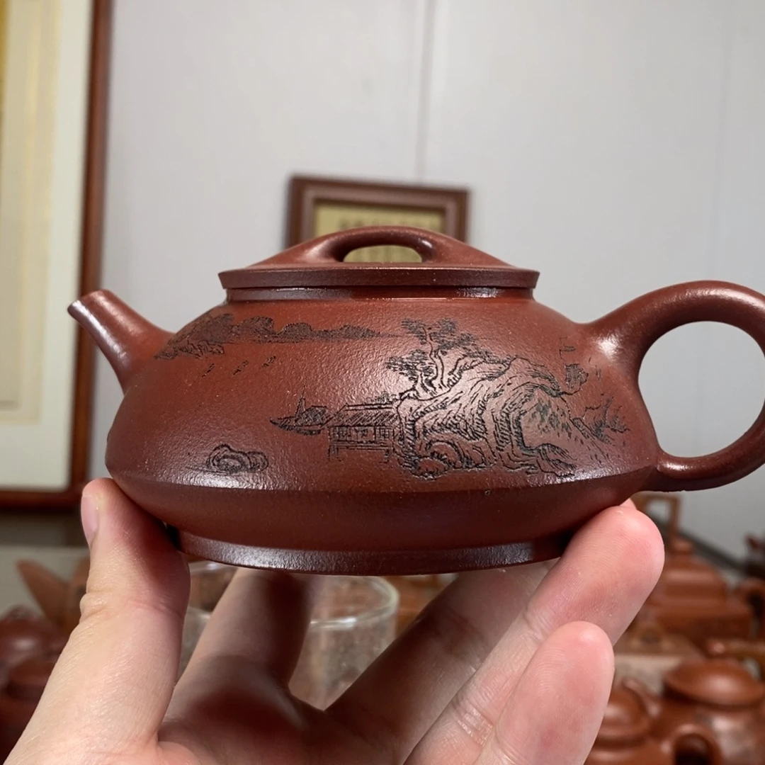 茶壶紫砂原矿泥料传统工艺制作
