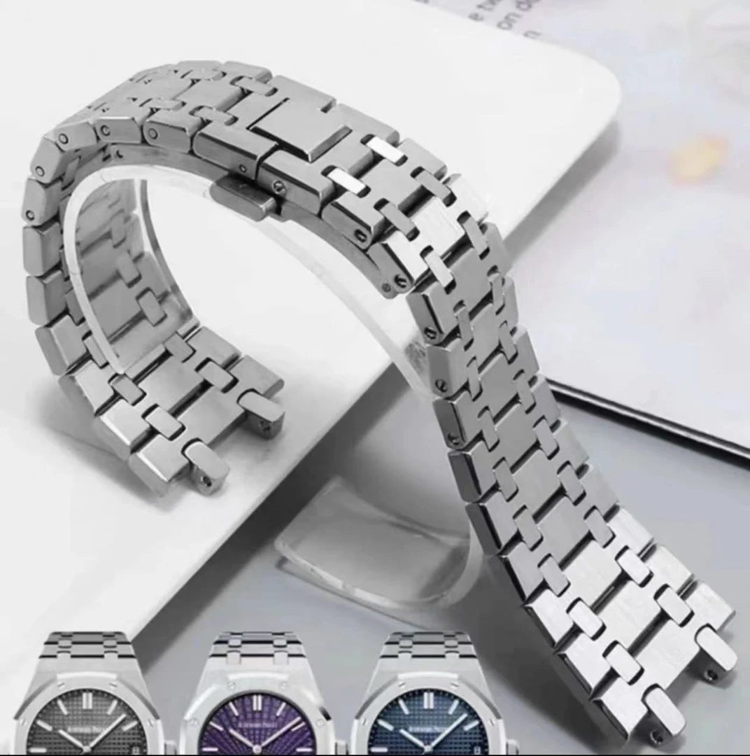 潮流男士表带精钢表带
