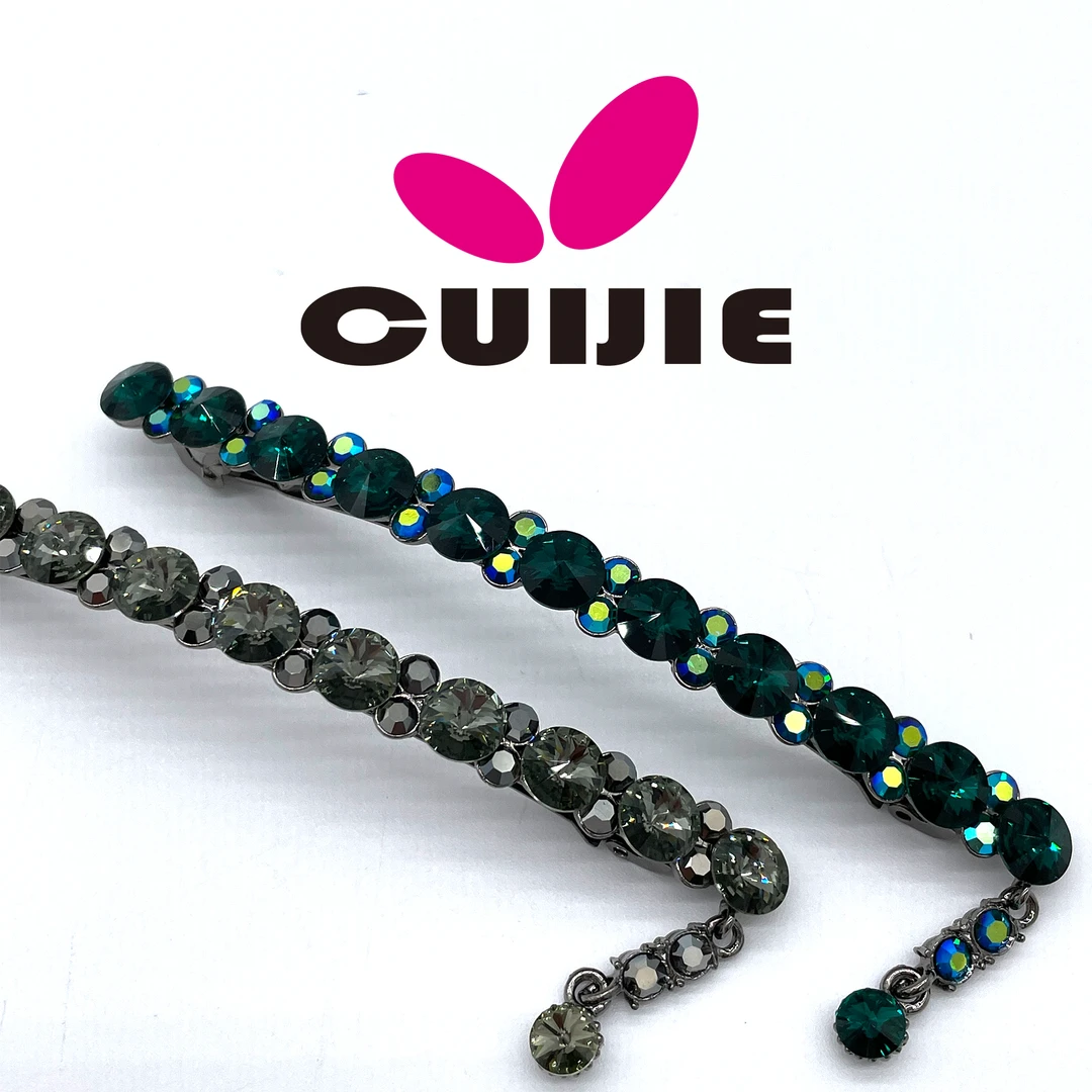 4170韩国弹簧夹    2025年新款布艺发饰头饰时尚气质满钻韩版重工