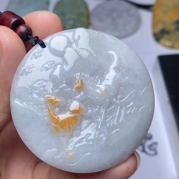 颈饰未镶嵌翡翠翡翠