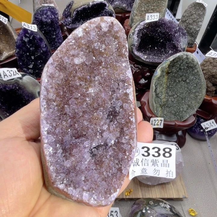 未镶嵌大型摆件（非配饰）紫晶