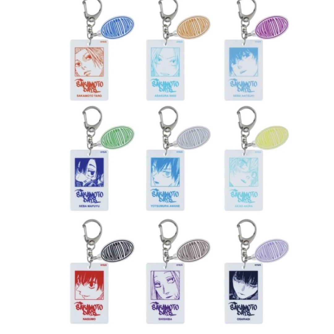 坂本日常 线稿原画挂件盲盒（默认代拆）