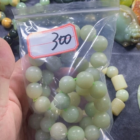 合金蛇纹石玉手链用****9