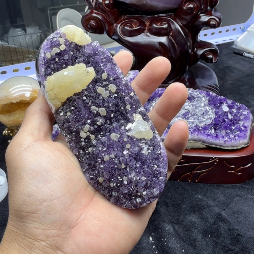 水晶未镶嵌珠宝半成品