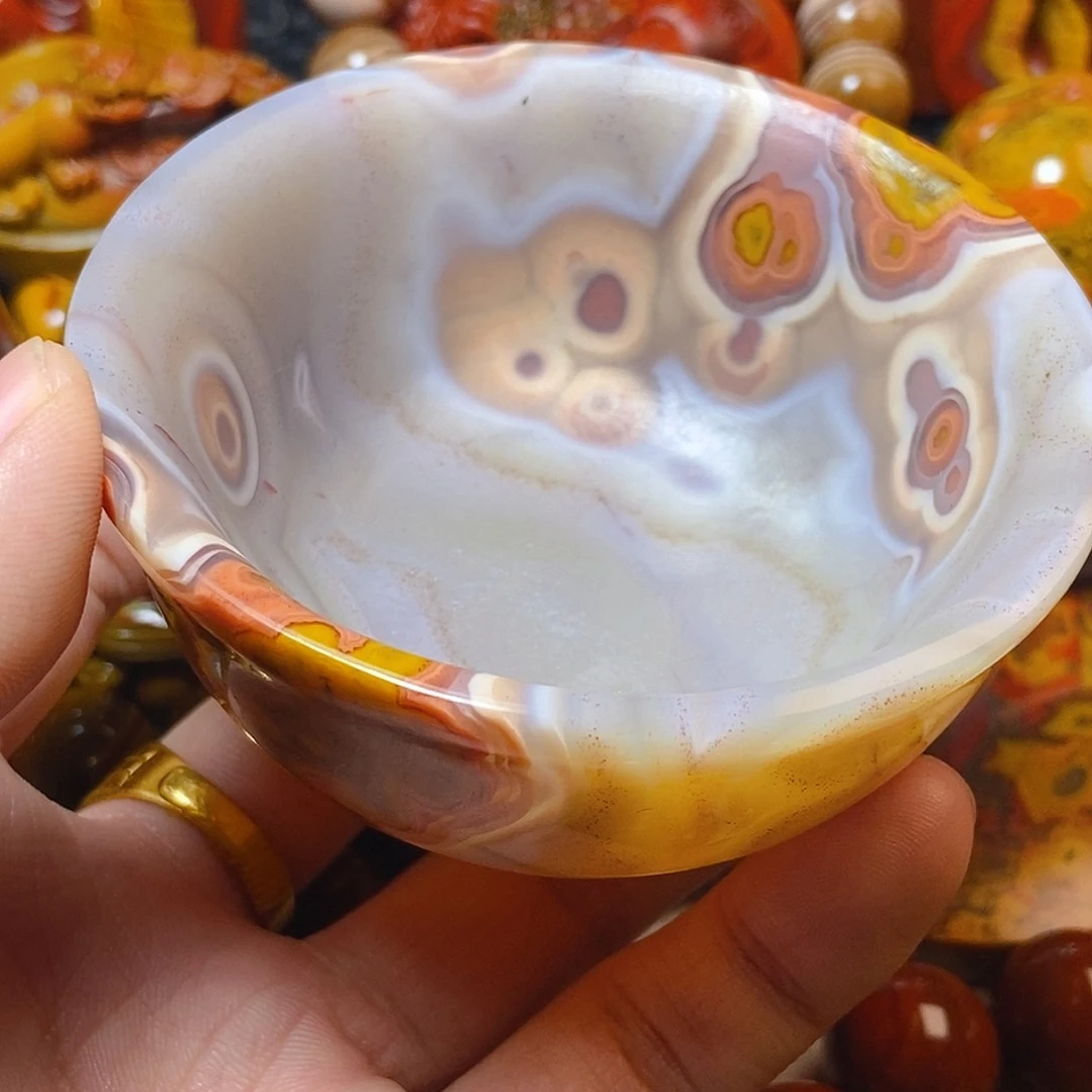 未镶嵌其他玛瑙/玉髓流*