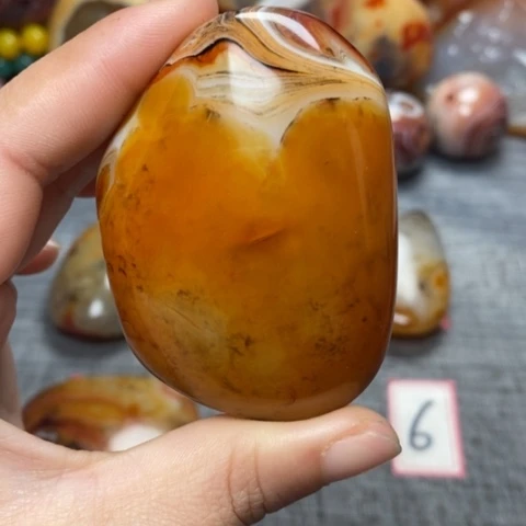 玛瑙/玉髓珠宝奇石未镶嵌沙**眼