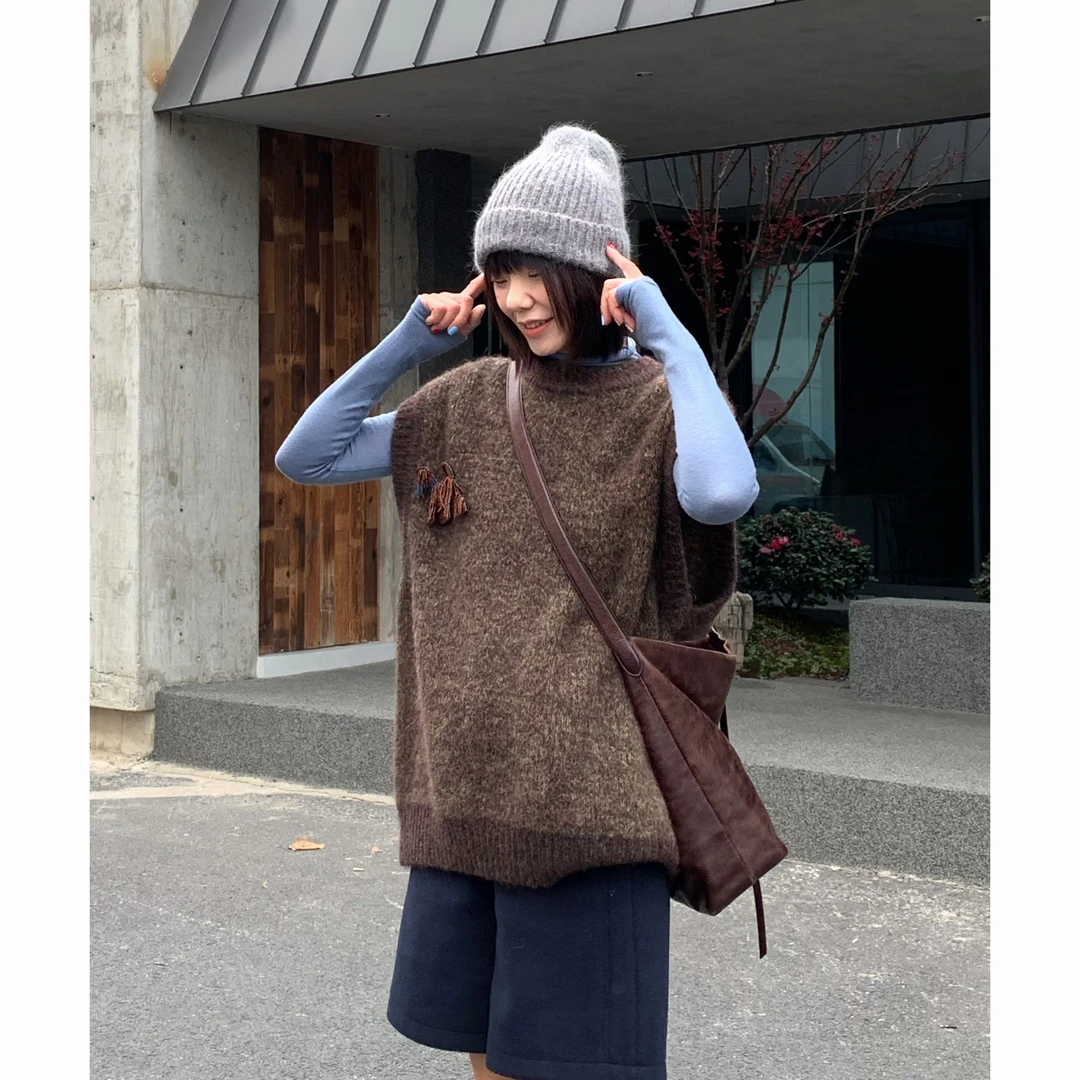 CHEFIGO小高领纯色打底柔软舒适显瘦