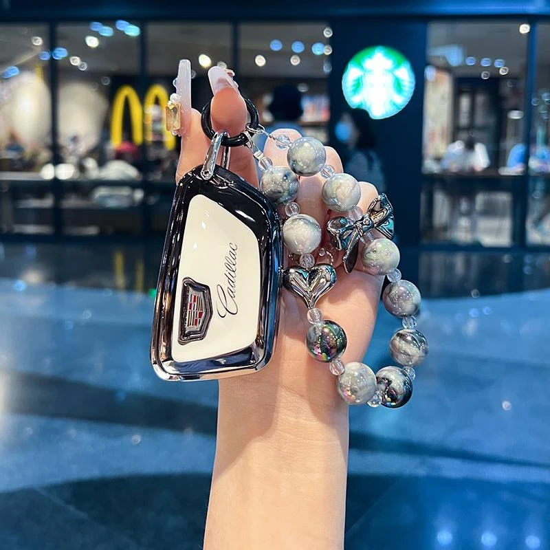 适用凯迪拉克CT5钥匙套CT6 CT4 GT4 XT4 XT5 XT6 XTS壳ATSL扣SRT