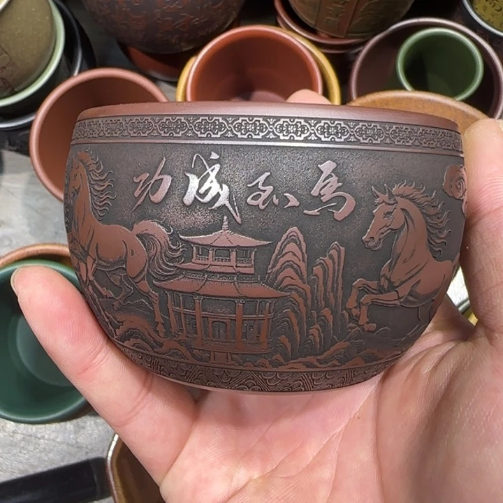 茶杯紫砂全手工制作工艺